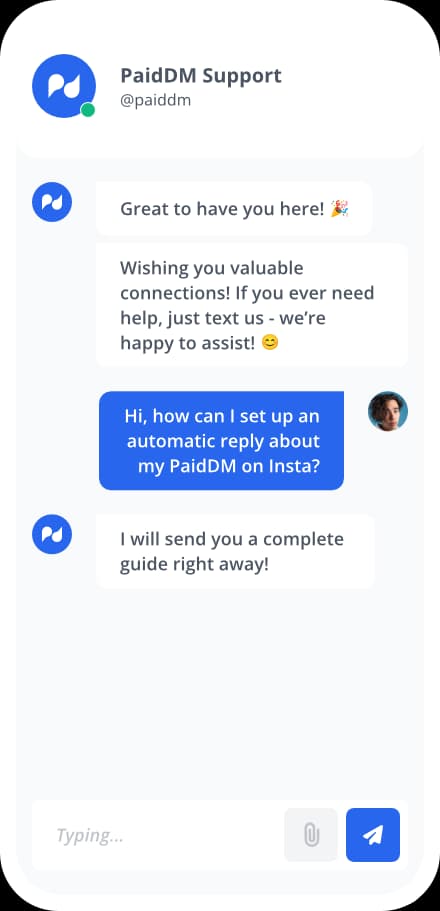 Screenshot of web app on mobile